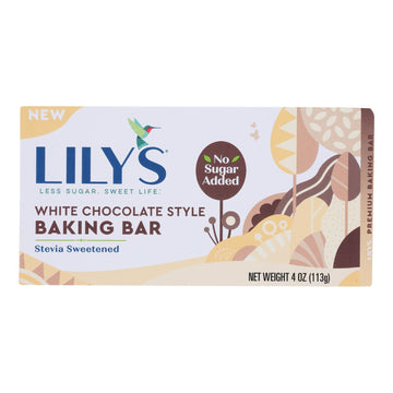 Lilys White Chocolate Baking Bar (Case of 12)
